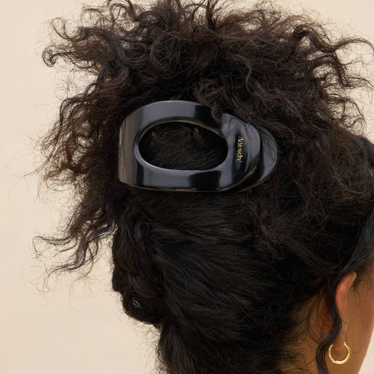 KITSCH - Black Flat Cloud Clip - Large