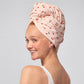 KITSCH - XL Hair Towel Wrap - Cherry Print