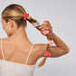 KITSCH - Ruched Satin Scrunchies 5pc Set - Assorted Cherry Blossom